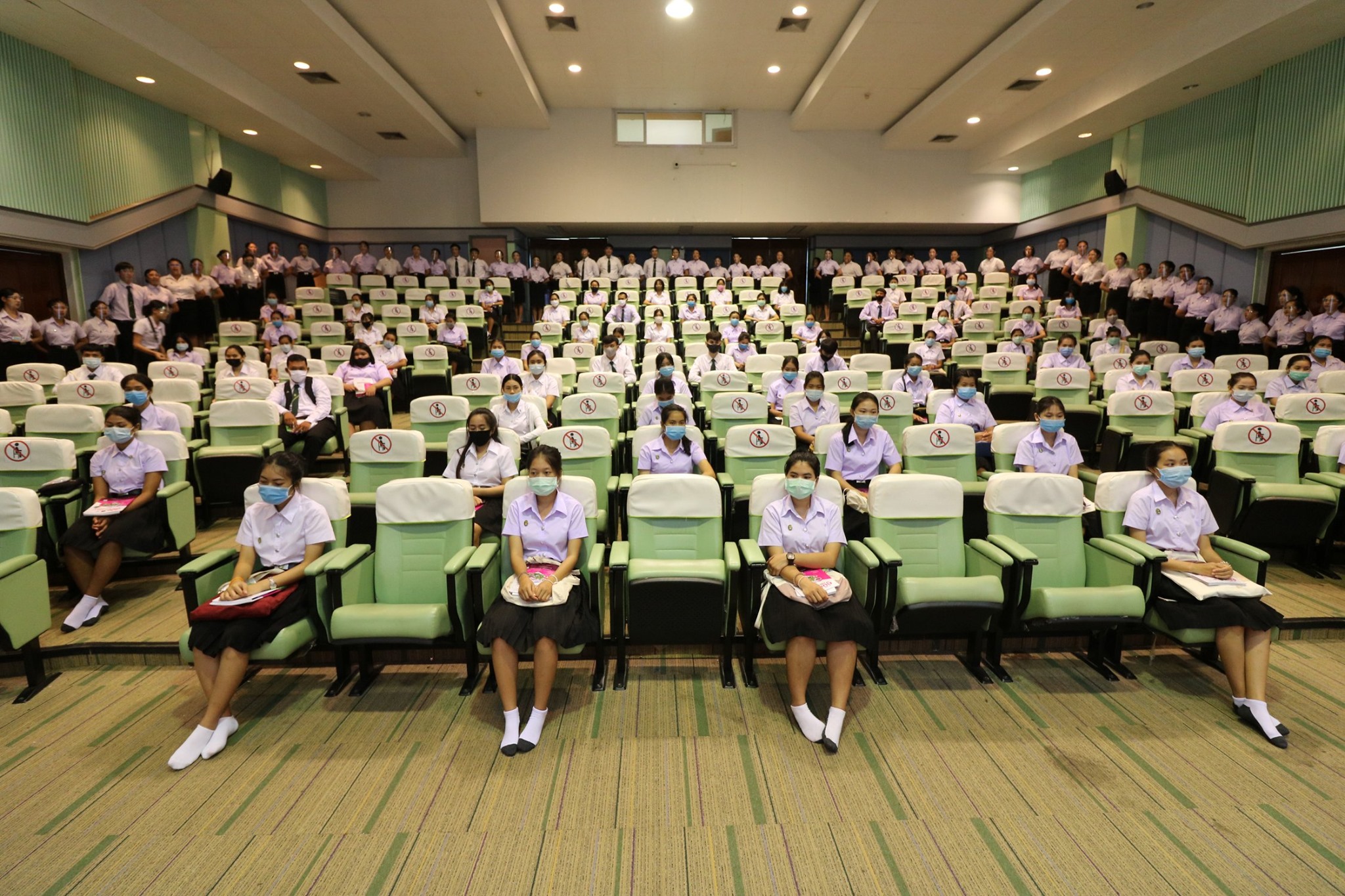 ปฐมนิเทศนักศึกษาใหม่ ภาคปกติ ปีการศึกษา 2563
