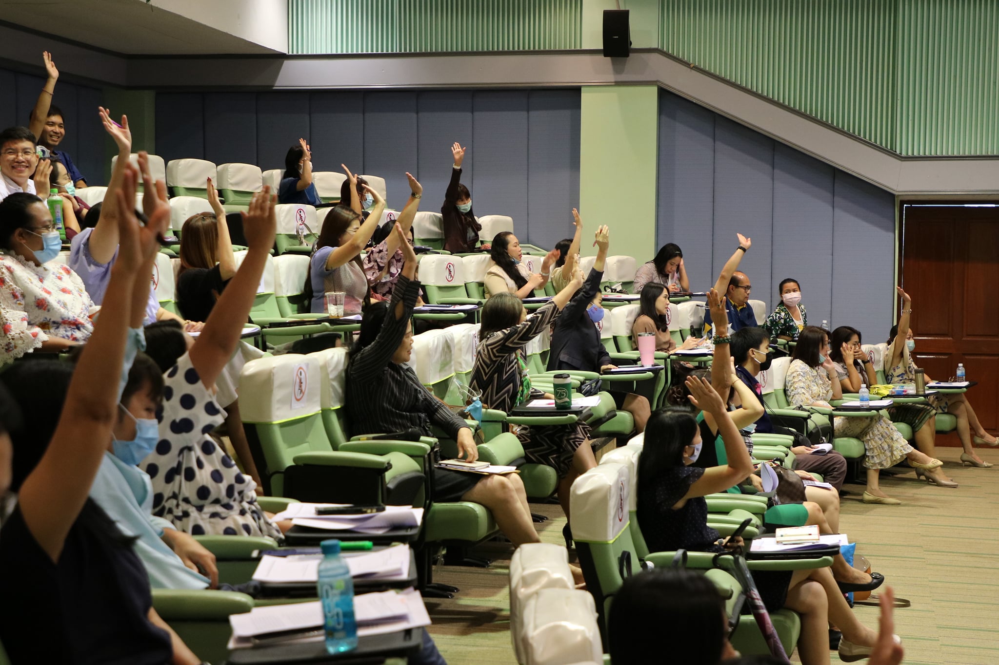 การประชุมคณาจารย์และบุคลากรคณะวิทยาการจัดการ ครั้งที่ 7/2563