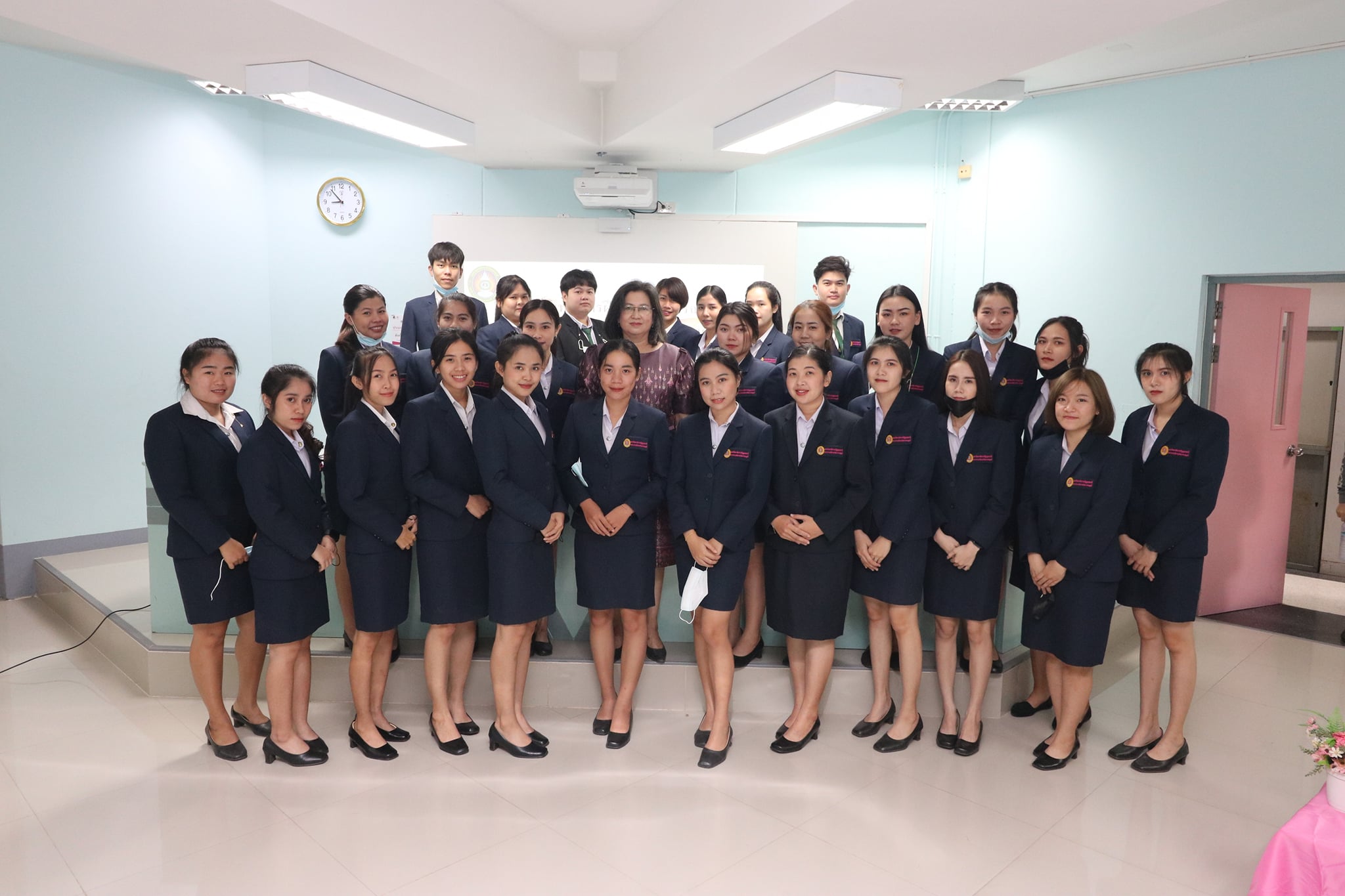 ปัจฉิมนิเทศฝึกประสบการณ์วิชาชีพ สาขาวิชาการบริหารทรัพยากรมนุษย์