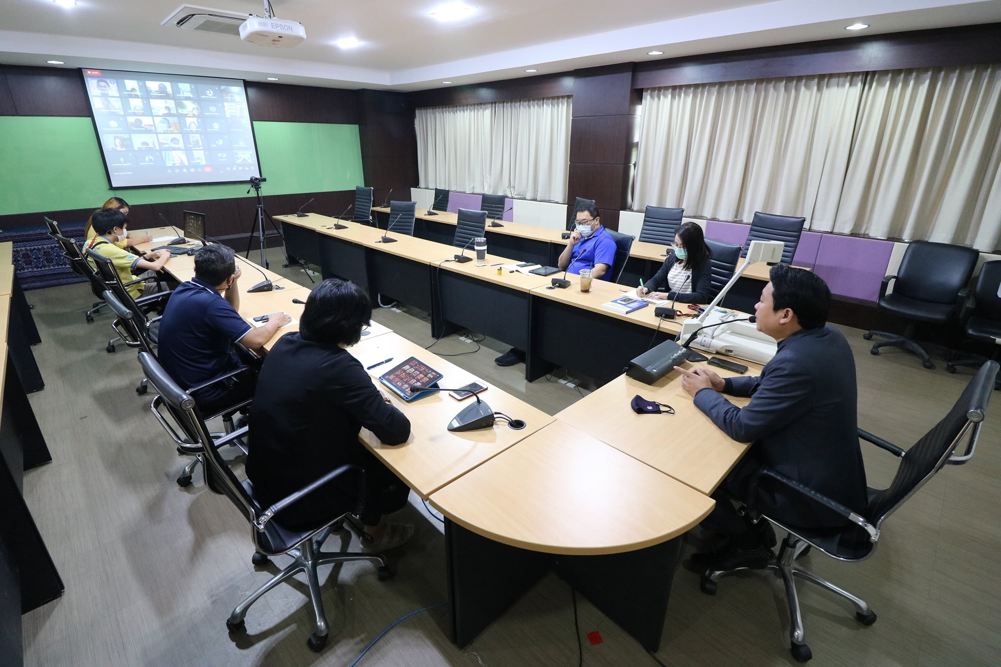การประชุมคณาจารย์และบุคลากรคณะวิทยาการจัดการ ครั้งที่ 2/2564
