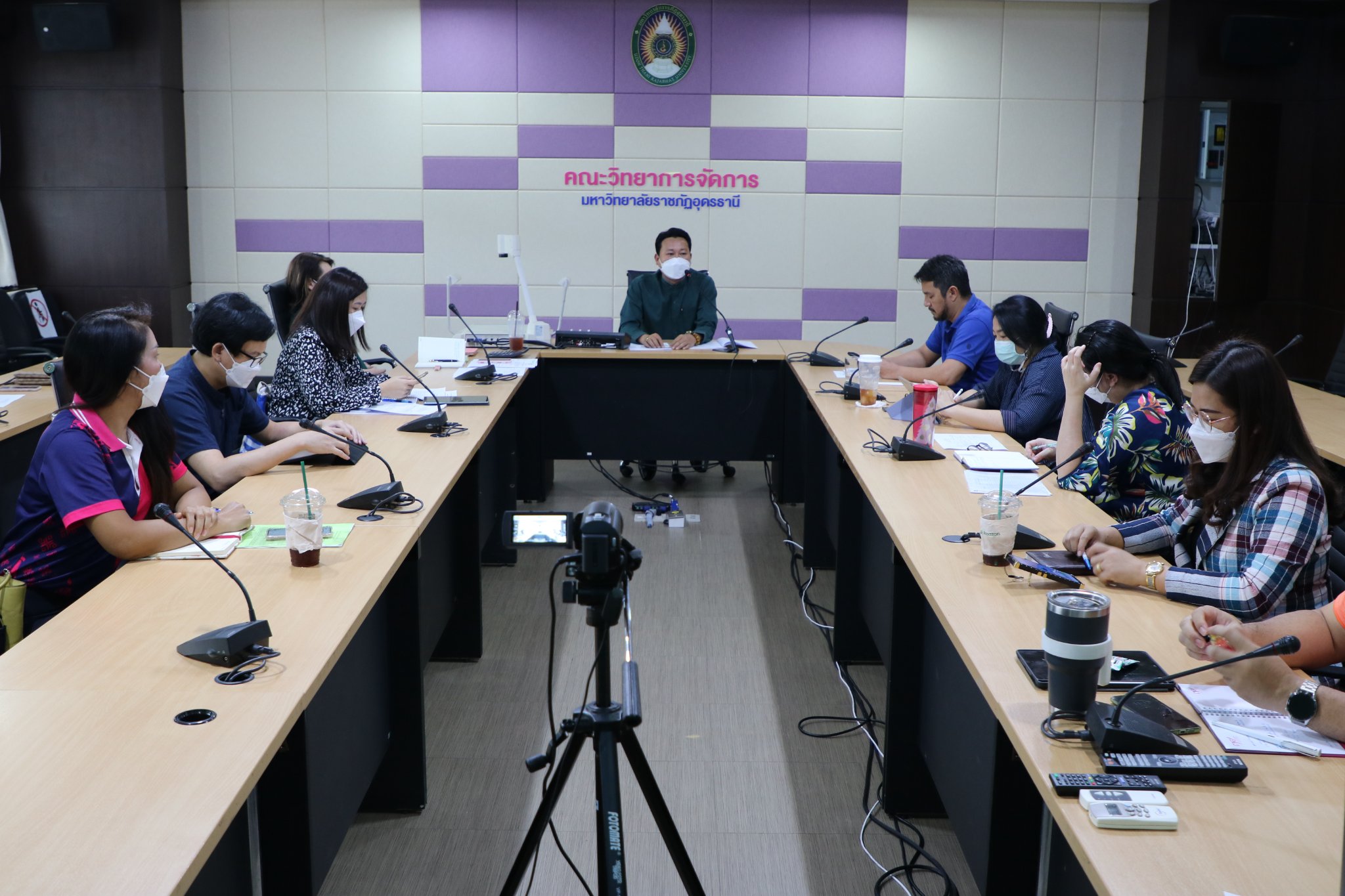การประชุมผู้บริหารและผู้ช่วยคณบดี คณะวิทยาการจัดการ