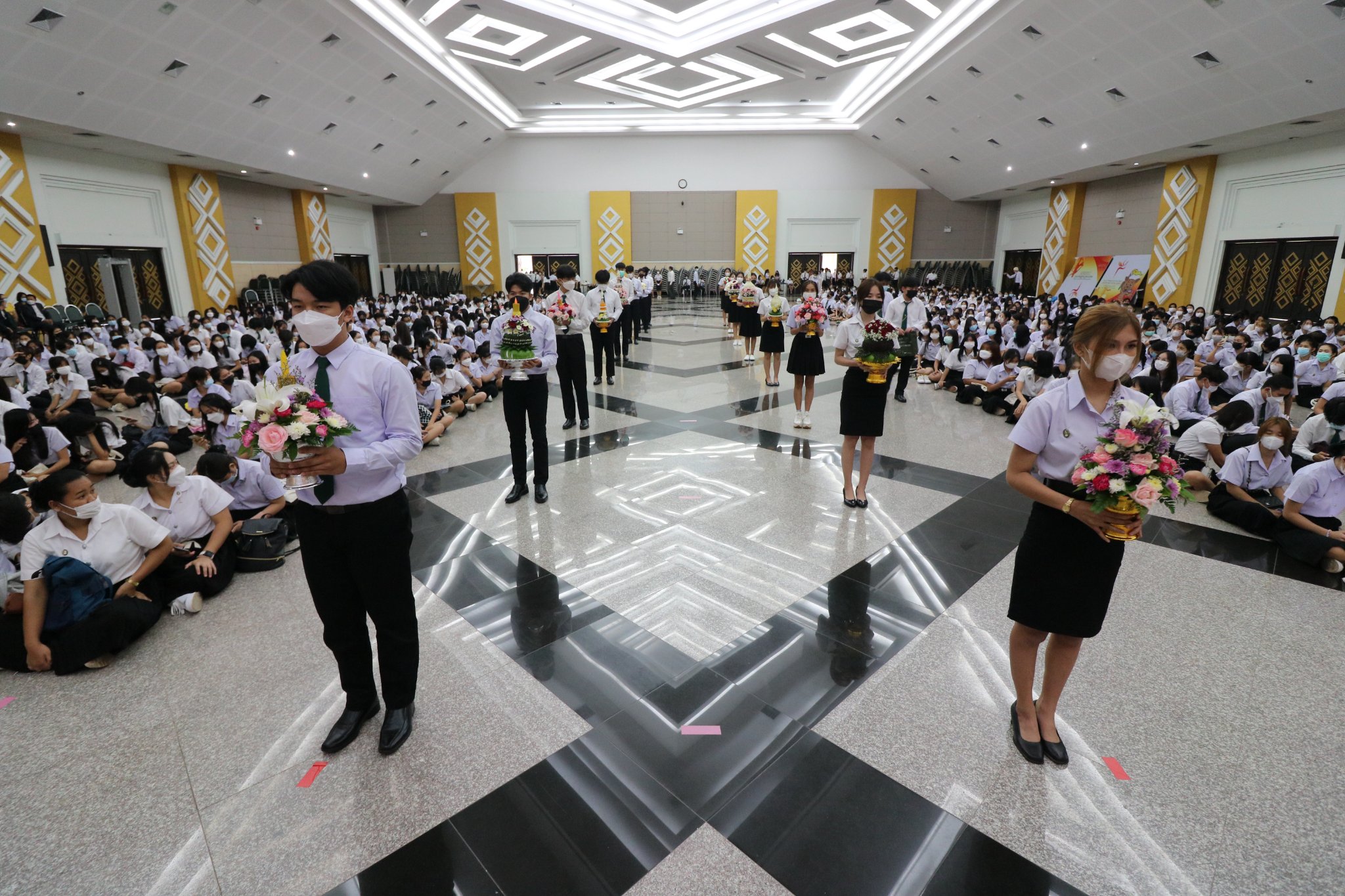 พิธีไหว้ครู ปีการศึกษา 2565 คณะวิทยาการจัดการ