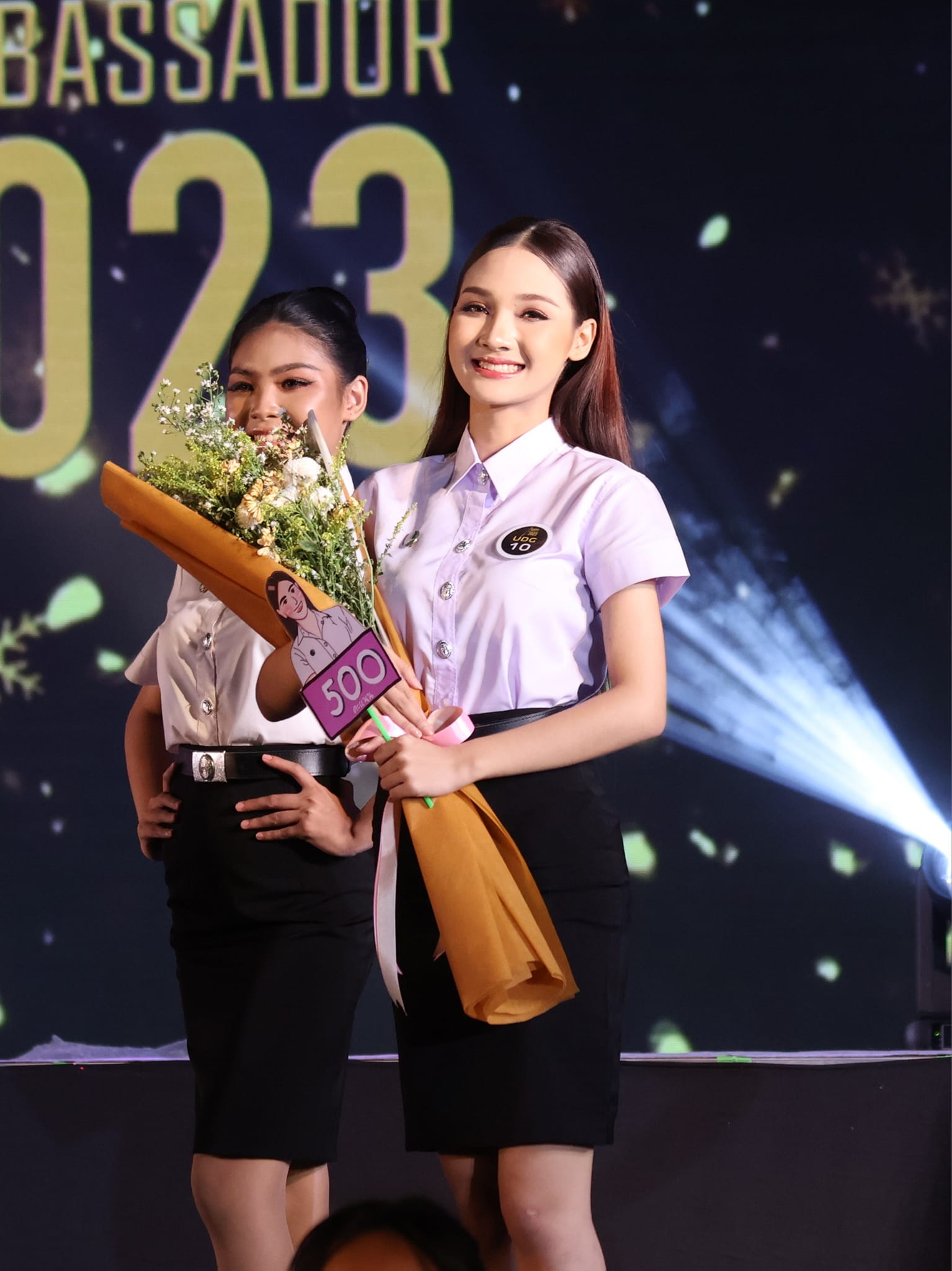 รางวัลชนะเลิศ UDRU BRAND AMBASSADOR 2023 Brand Ambassador Udonthani Rajabhat University 2023