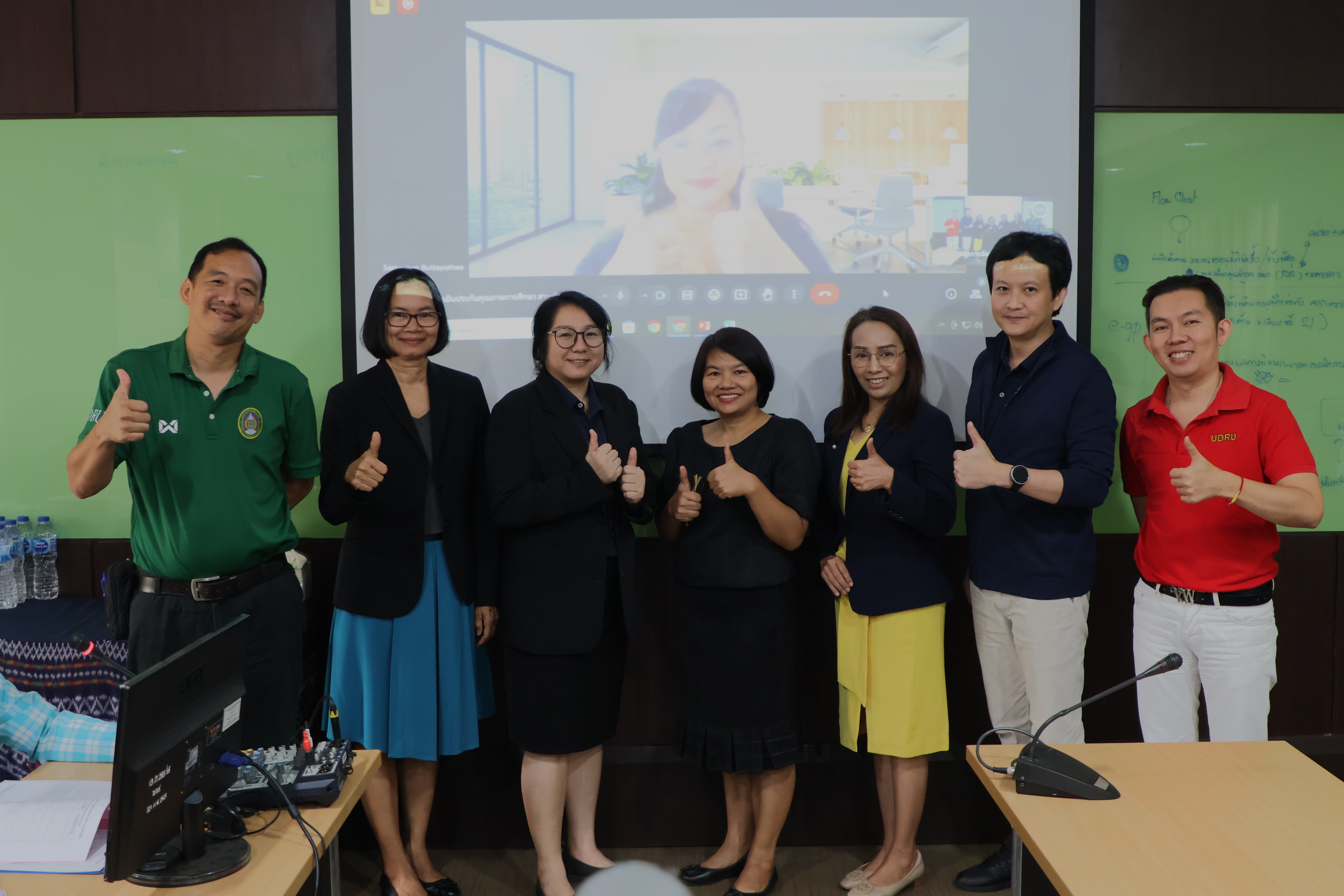 สาขาวิชาการตลาด ตรวจประเมินประกันคุณภาพการศึกษาภายใน ระดับหลักสูตร ปีการศึกษา2566